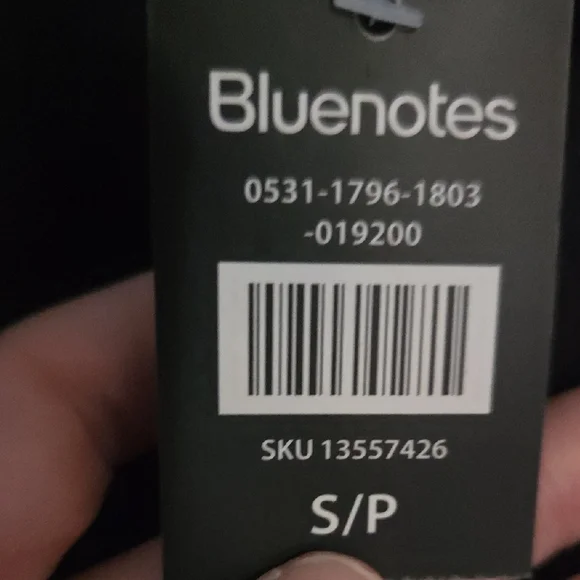 Bluenotes Black Romper Dress Small NWT - Picture 3 of 3